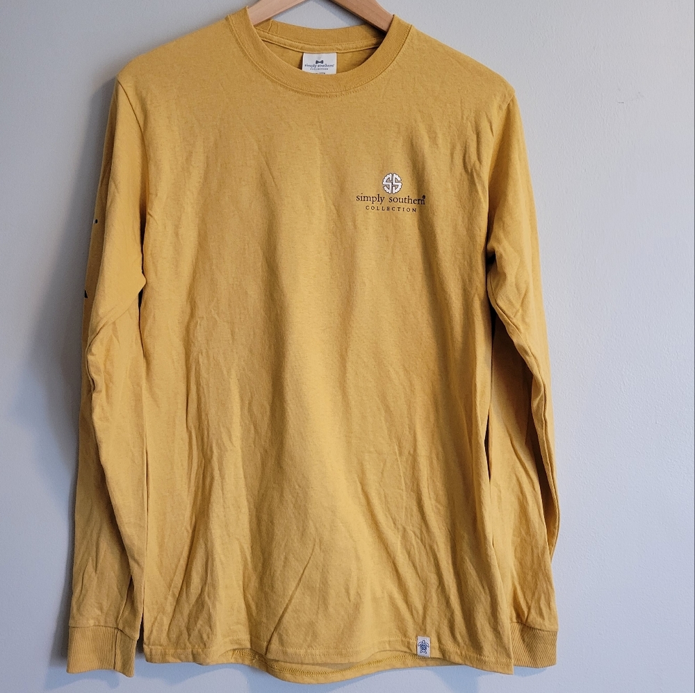 Simply Southern Bee Kind Long Sleeve T, Small